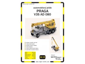 Praga V3S AD 080 - autojeřáb