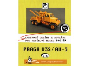 doplňky pro PRAGA V3S AV-3 - vyprošťovací automobil