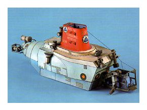 ponorka Alvin a robot Jason Jr.