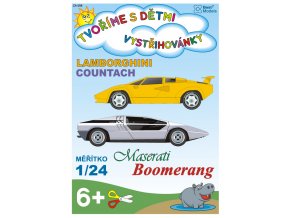 Lamborghini Countach + Maserati Boomerang