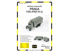 Praga V3S PAD IV-1 - pojízdná autodílna