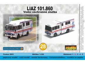 LIAZ 101.860 - vodní záchranná služba