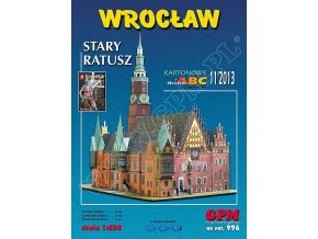 Wroclaw - Stará radnice + laserem řezané díly