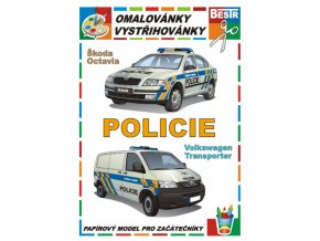 Škoda Octavia + Volkswagen Transporter (Policie)