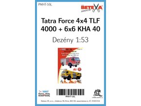 doplňky pro Tatra Force 4x4 TLF 4000 + 6x6 KHA 40
