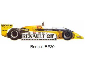 Renault RE-20 turbo - 1980