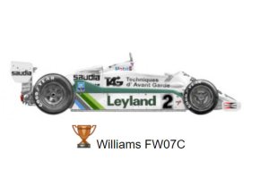 Williams FW07C - 1981