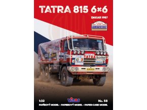 Tatra 815 6x6 - Dakar 1987 #616