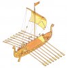vikinská loď drakkar