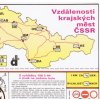 vzdálenosti krajských měst ČSSR