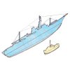 výzkumná loď Pionýr a remorkér
