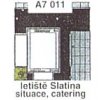Letiště Slatina, situace, catering