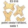 Polní cesta 1 - křížení, sada 1