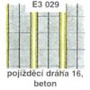 Pojížděcí dráha 16, beton