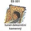 Tunel - železniční, kamenný
