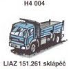 LIAZ 151.261 sklápěč (2 ks)
