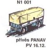 Přívěs PANAV PV 16.12 (2 ks)