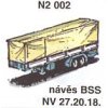 Návěs BSS NV 27.20.18