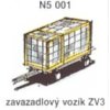 Zavazadlový vozík ZV3 (8 ks)