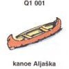 Kanoe Aljaška (8 ks)