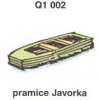 Pramice Javorka (4 ks)