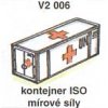 Kontejner ISO - mírové síly (4 ks)