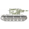 KV-2 - zimní verze