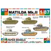 Matilda Mk.II - 5 různých verzí