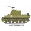 M-35 Prime Mover + M-4 high-speed tractor + AEC Dorchester + GMC DUKW 353 + M-35 Prime Mover (M10A1) (Normandy 1944)