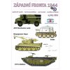 Západní fronta 1944 - AEC Dorchester early, Bergenpanzer Tiger, Sd.Kfz. 138/1 Grille, LVT-2 Buffalo