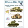 Bitva o Rýn 1945 - Kingtiger (Tiger II Serienturm), Panzer IV Ausf H, M4A3(W)76 HVSS Sherman