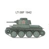 Ruské kořistní tanky II - 6ks (Stug III Ausf G 1944, Panzer IV Ausf J 1945, Panzer III Ausf J, LT-38F 1942, Panther Ausf G, Panther Ausf A)