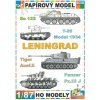 Su 122 + T-26 model 1934 + Tiger Ausf.E + Panzer Pz.III J (Leningrad)