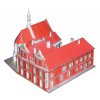 Papírové království Richarda Vyškovského - kniha + model Stará radnice a kostel sv. Víta v Soběslavi
