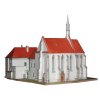 Papírové království Richarda Vyškovského - kniha + model Stará radnice a kostel sv. Víta v Soběslavi
