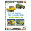 Steyr Puch 700 Haflinger + Mercedes G