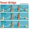Tower Bridge - komplet 1. + 2. část
