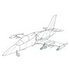 Aero L-39ZA Albatros + soubor neřízených střel