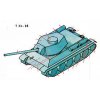 ZIS-6 - Kaťuše + M-2 + T 34-85 + povstalecký tank