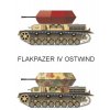 Flakpanzers - protiletadlové tanky - 6 různých strojů