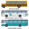 Autobusy (6 ks)