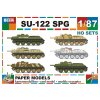 SU-122 SPG - 6 různých verzí