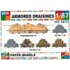 Armored draisines - Triebwagen 51 + 5 různých verzí Tatra T-18