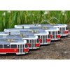 tramvaje ČKD Tatra T3 - 5 různých typů