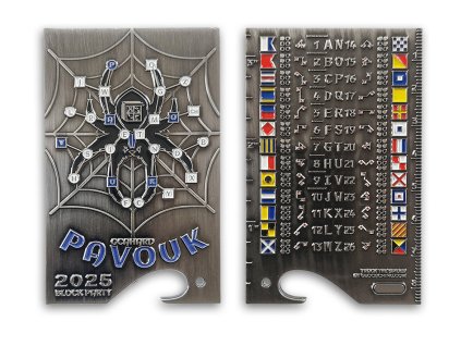 Pavouk geocoin AntNickel