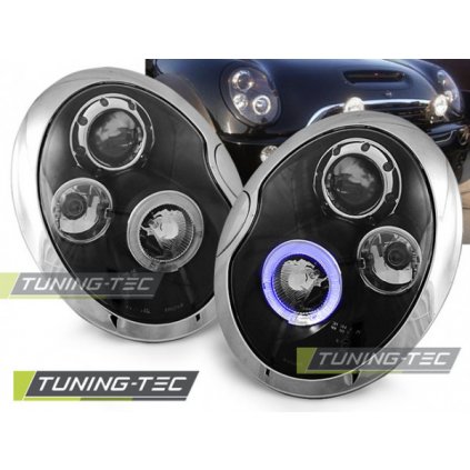 tt predni svetla angel eyes mini cooper cerne