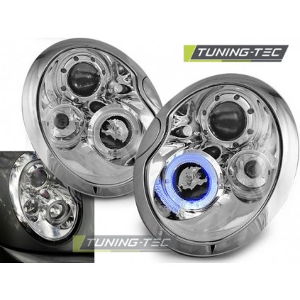 tt predni svetla angel eyes mini cooper chromove