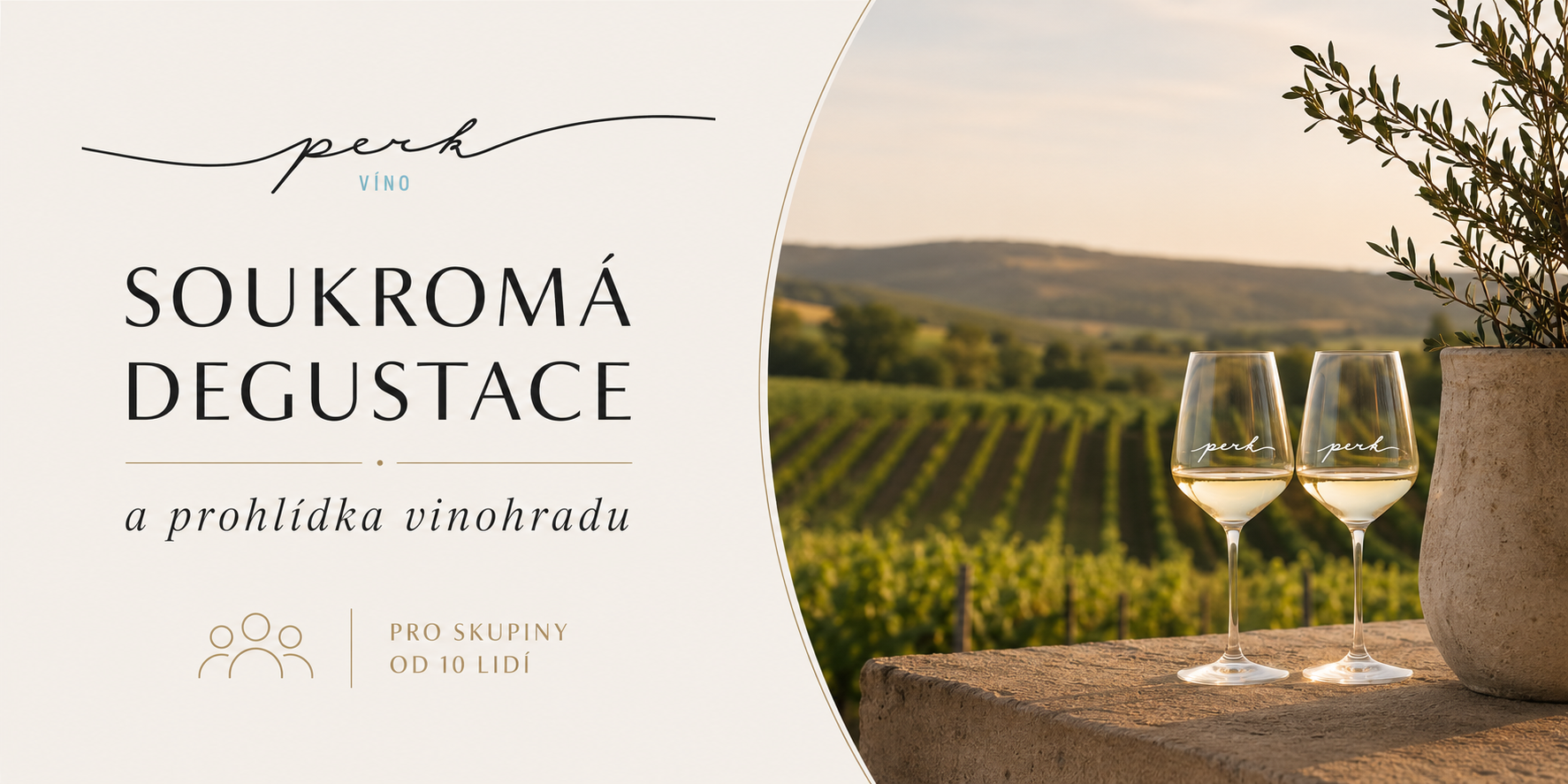 Vino PERK - soukroma degustace a prohlidka vinohradu