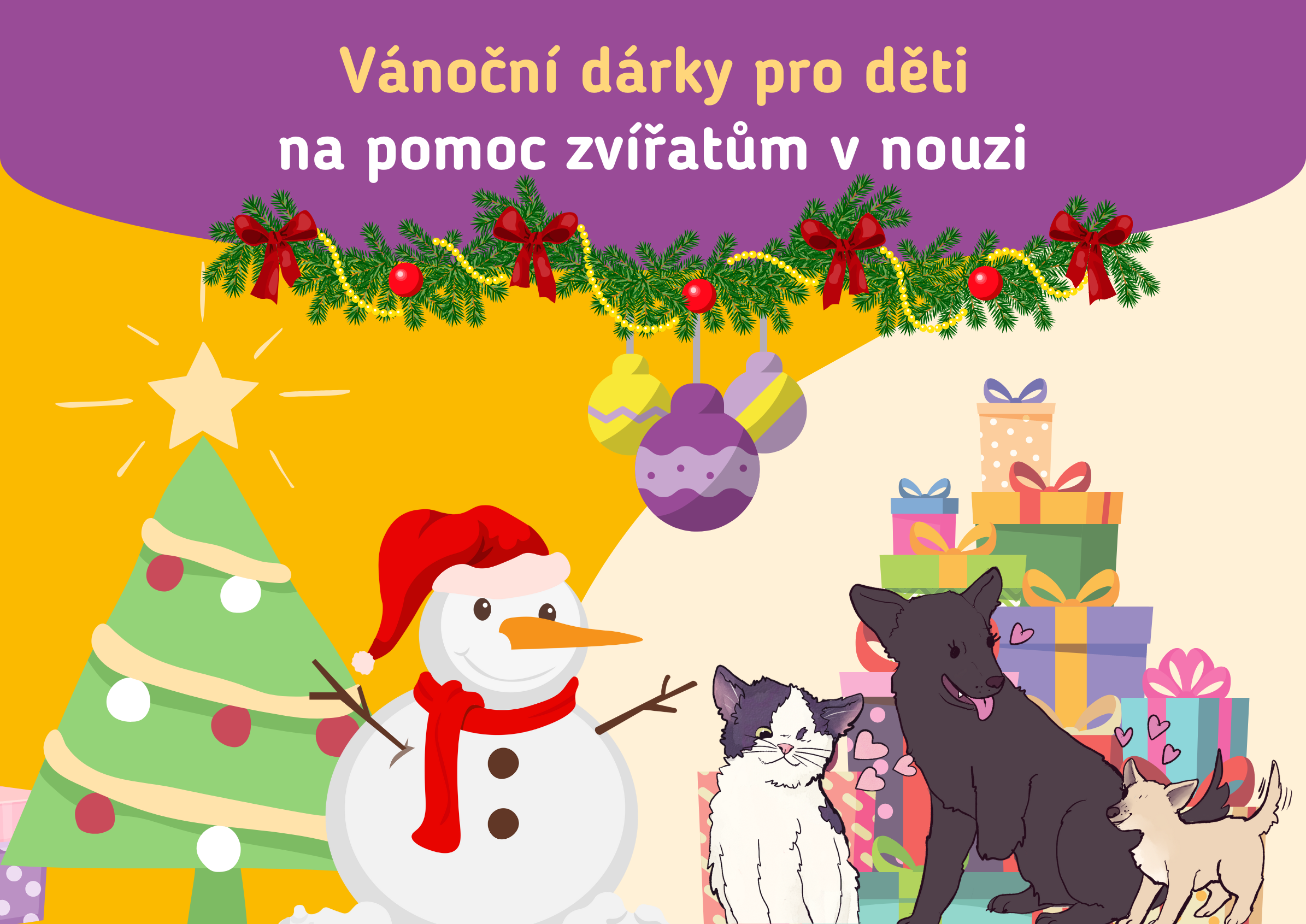 Vánoční dárky pro děti