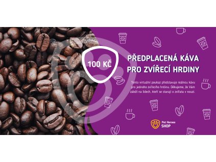 předplacená káva
